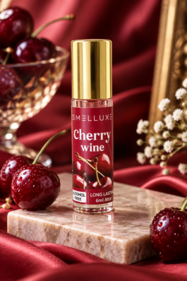 SMELLUXE Cherry Wine Attar 6 ML | Long Lasting Fruity & Sweet Luxury Attar for Men & Women